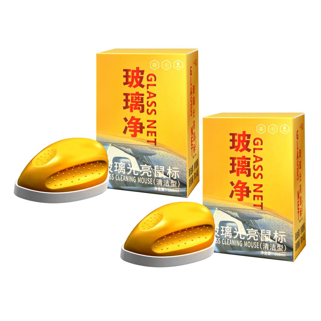 Car Glass Glossys Mouse Coating Crystals Plating Agents Cleaning Oil Film Remover For Windshield