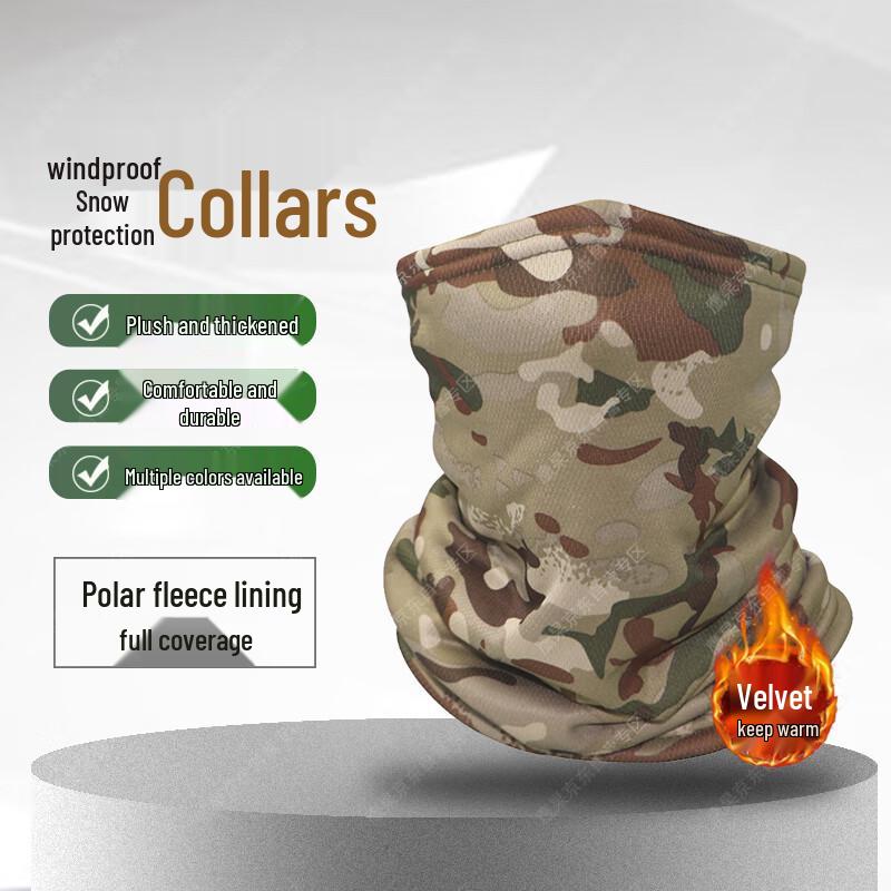 Yanjia Outdoor Cycling Fleece Lined Face Mask Neck Gaiter