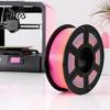 3D Printer Consumables Rainbow Gradient PETG Filament for Printer, 1.75mm 1Kg Spool Candy Color Filament, Multicolor Most Printers Supplies