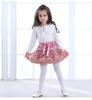 Flickors fluffiga tutu prinsesskjol - Sommar 2025 trendig europeisk och amerikansk stil