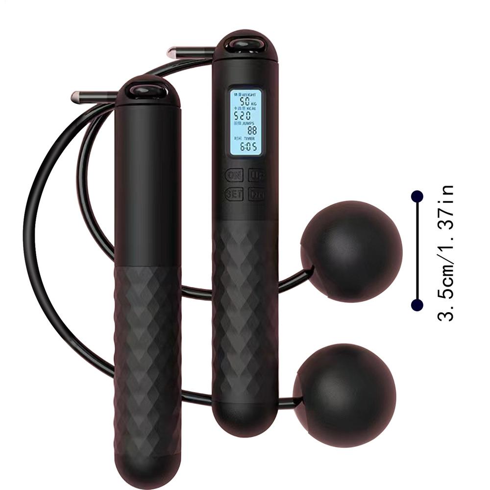 Ropeless Jump Rope Ball-Weighted Jump Ropes Adjustable Weighted Cordless Jump Rope Ball-Weighted Jumping Ropes