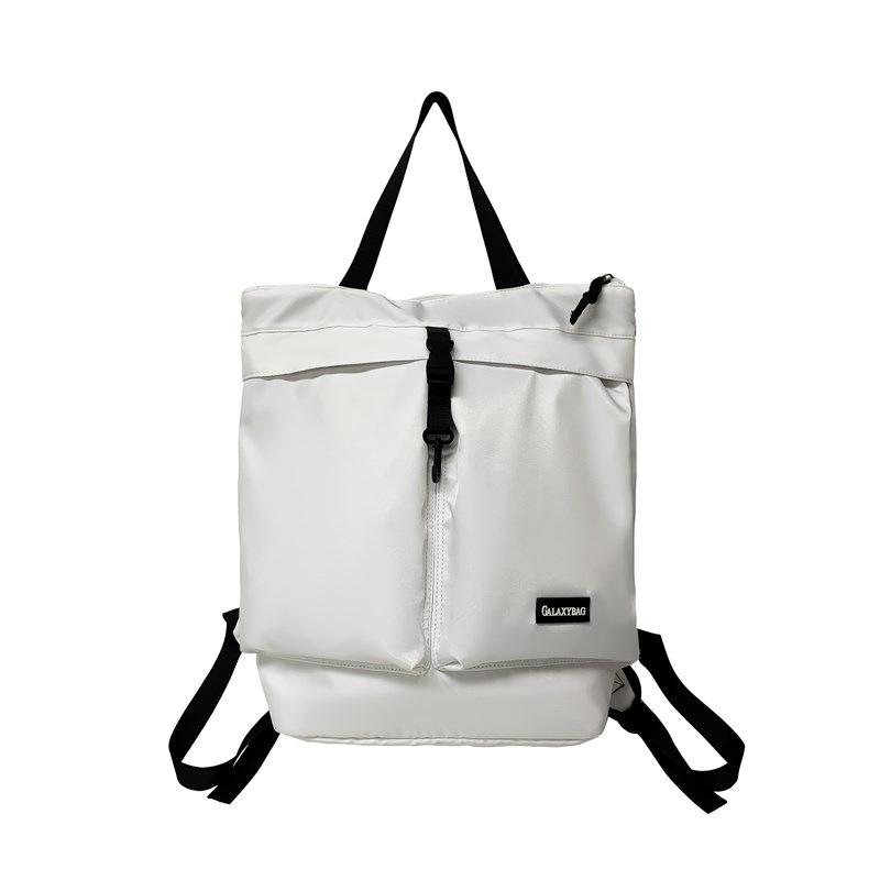 Schoolbag Hot Sale Backpack Large Capacity Couple Backpack Solid Color Simple Travel Backpack Women Backpack Girls