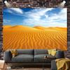 1 piece of Sahara polyester fabric background cloth - multi-purpose desert and gobi sandland scene banner