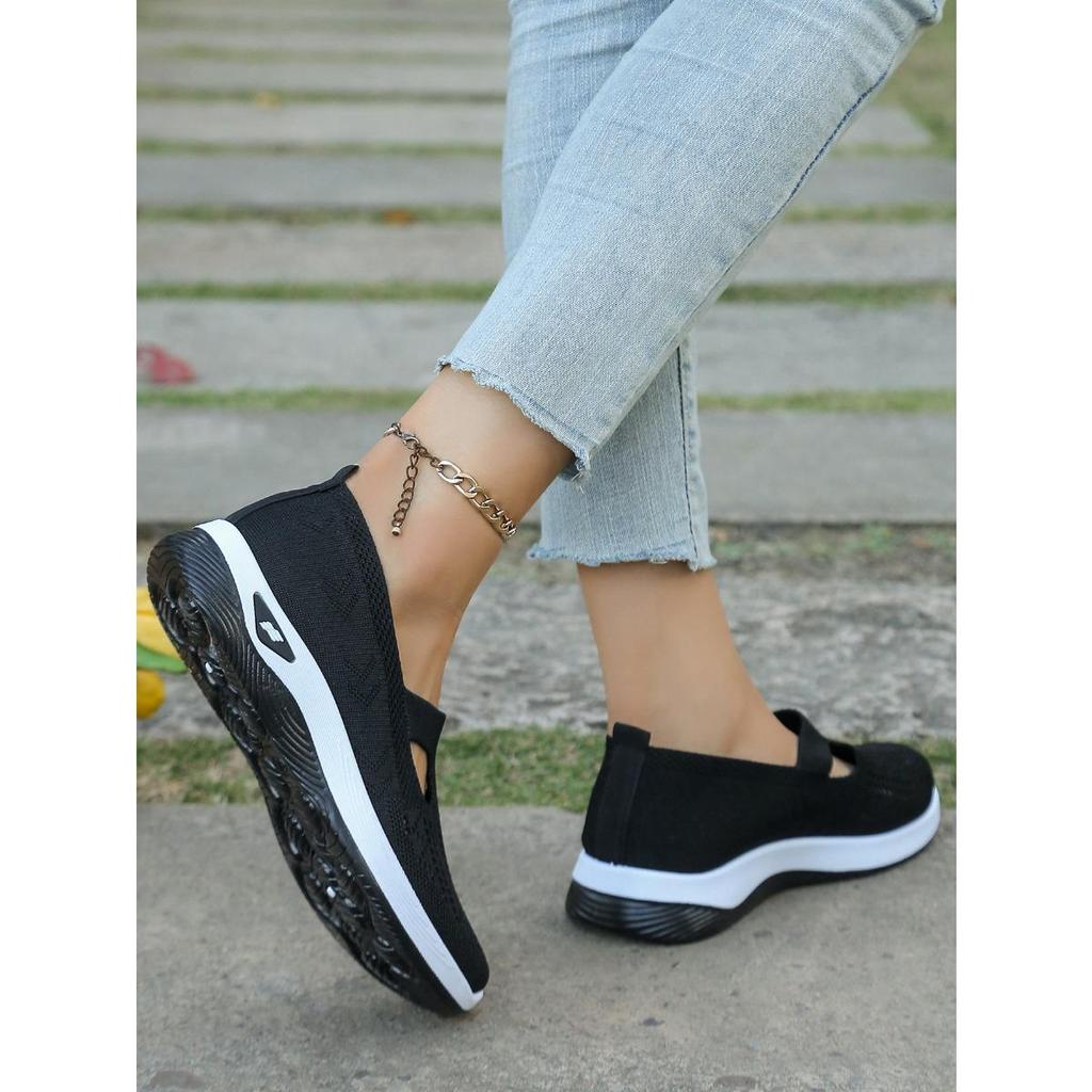 Damesschoenen Casual Schoenen Zachte Zool Ademend Mode Mama Schoenen Sneakers Dames
