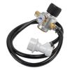 Acqua Gassata Fabbricatore Automatico di Birra Manometro di Secondo Stadio Set Distributore con Tubo Nero con Sicurezza