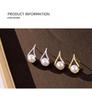 Banyan Tree S925 Silver Korean Pearl Earrings - 2021 Fashion Temperament Studs
