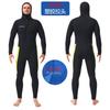 Diving Wetsuit Men 3/5/7mm Neoprene Hooded Surfing Snorkeling Warm Full Suit
