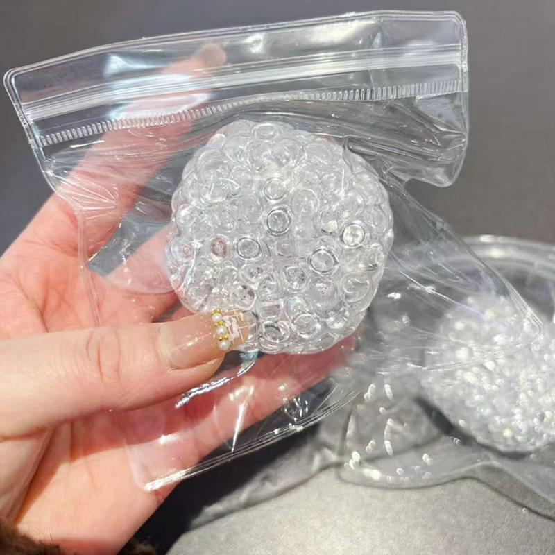 Kreative eksplosjonsperler Håndlaget ball Stressreduserende leker Sakte tilbakesprett leke Fidget-leke Barn Dekompresjonsleker