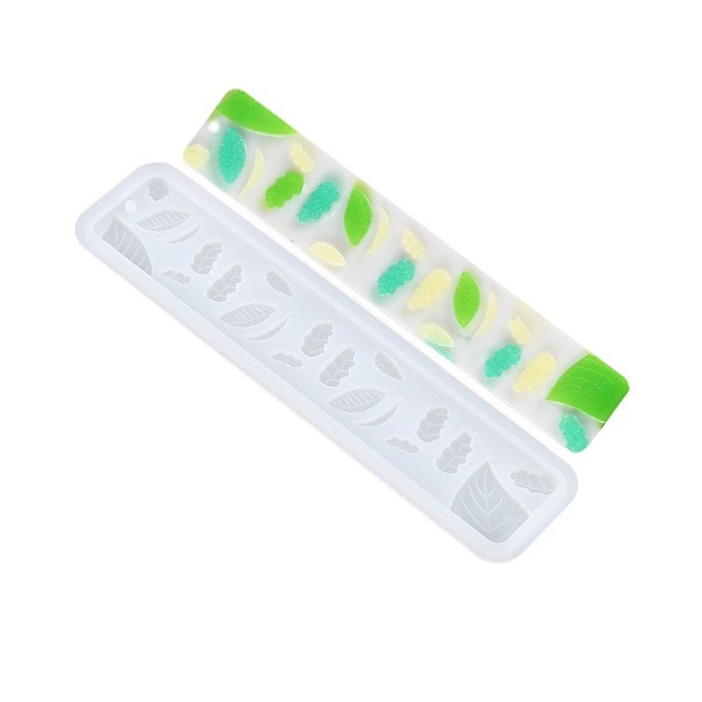 Mehrere Stile Lesezeichen Silikonform Gießen Handwerk Anhänger Harz Epoxid DIY Rechteck Lesezeichen Form für DIY-Fans