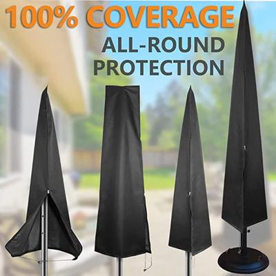 Courtyard & Garden Patio Cantilever Umbrella Cover - Oxford Fabric Waterproof UV Rain Protection