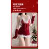 Domila Sexy Christmas Lingerie Seduction Robe Uniform Suit Pajamas Sex Passion Winter Bunny Generation