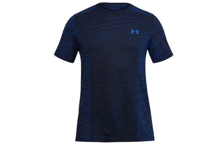 Under Armour RUSH T Shirt Men s Blue 1289596-437 S