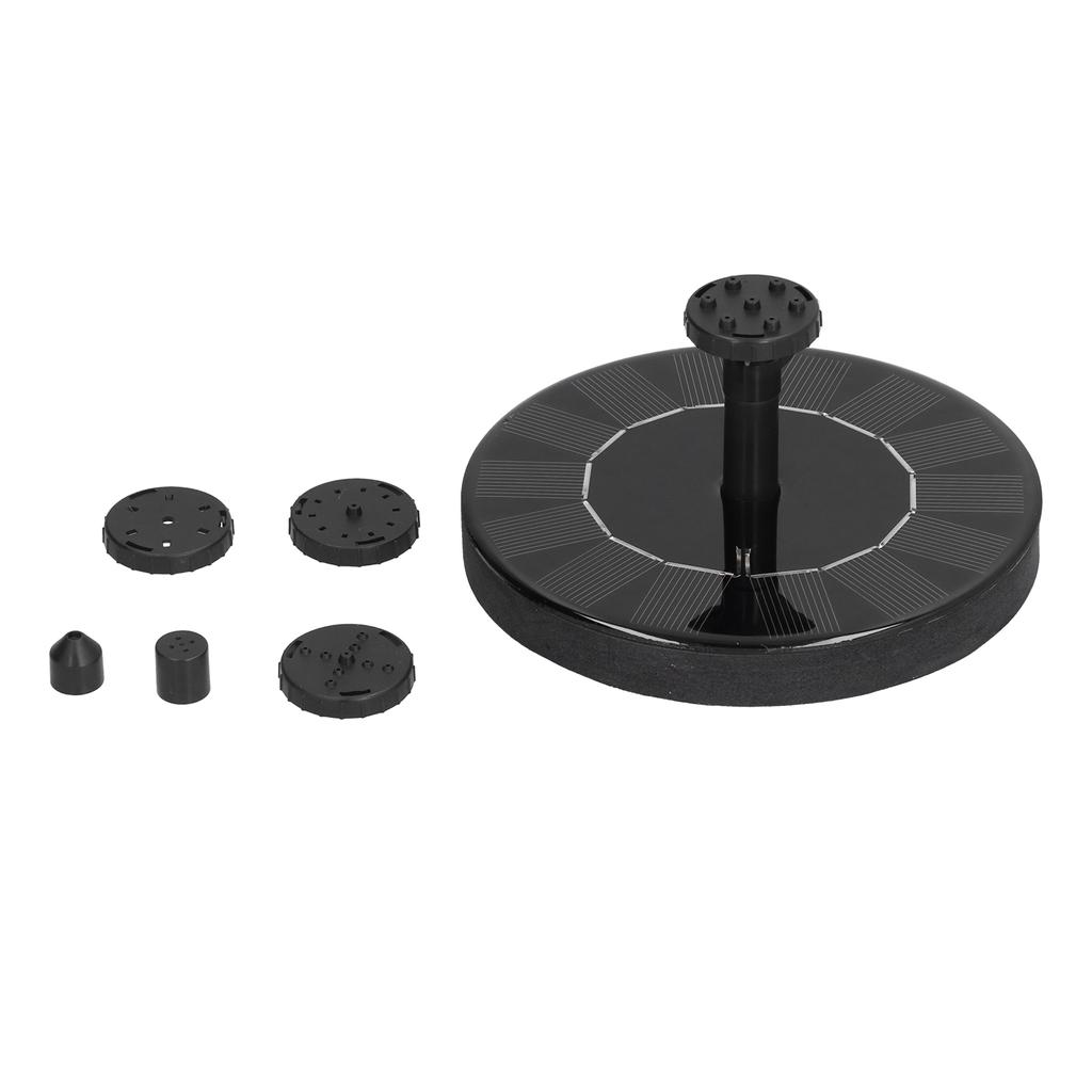 Fontanny solarne Automatyczna pływająca pompa fontannowa zasilana energią słoneczną do stawu na zewnątrz kąpielisk dla ptaków