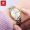 With Gift Box Double Calendar Steel Band Women'S Watch Belt Ladies Watch