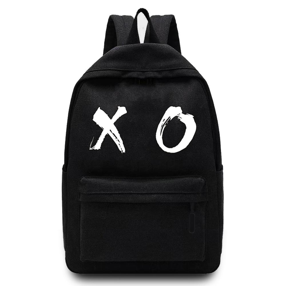 Women Shoulders School Bag Canvas Unisex Backpacks Sport Bag Chest Pattern Printed Casual Backpack Designer Laptop Backpack