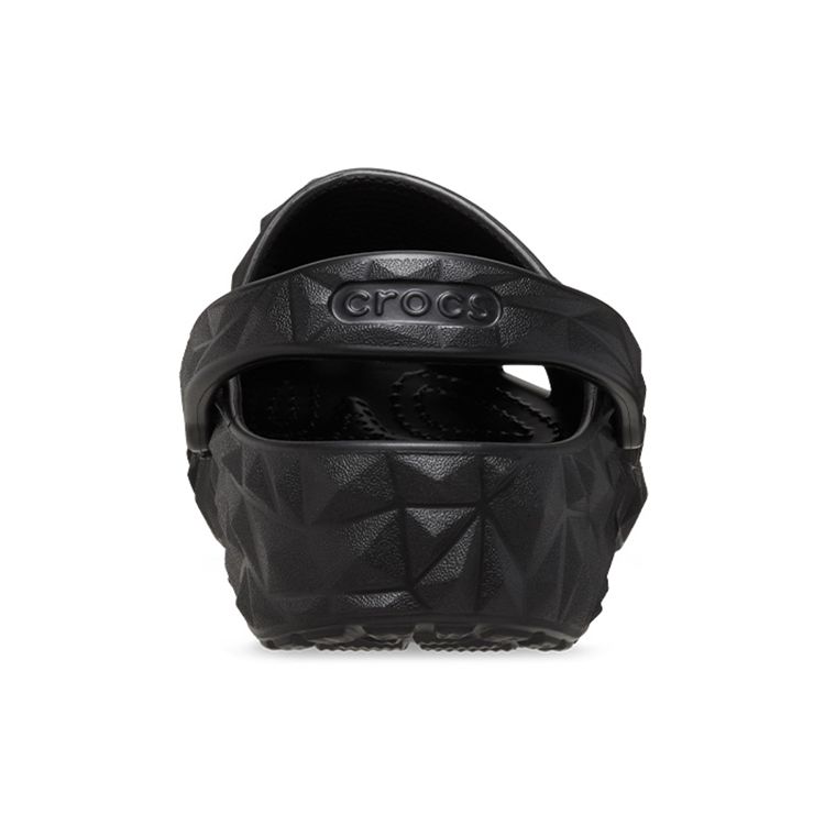 Crocs Zoccolo Classico Geometrico Unisex Nero 209563-001