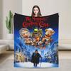 La Muppet Christmas Carol Coperta Morbida Ragazze Ragazzi Coperta Plaid in Flanella per Arredo Casa Morbida Copriletto Personalizzato Regalo di Compleanno