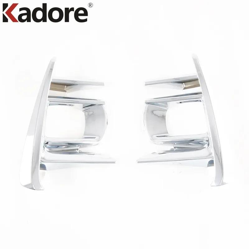 Front Fog Light Lamp Cover Trim For Toyota Sienna Carbon Fiber Car Head Foglight Foglamp Bezel Trims Accessories