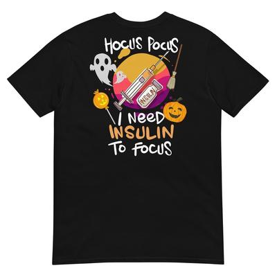 Typ-1-Diabetes Hokuspokus Ich brauche Insulin, um mich zu konzentrieren Jungen T-Shirt