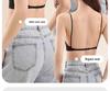 Seamless Backless U-Shaped Push-Up Bra with Thin Straps for Summer