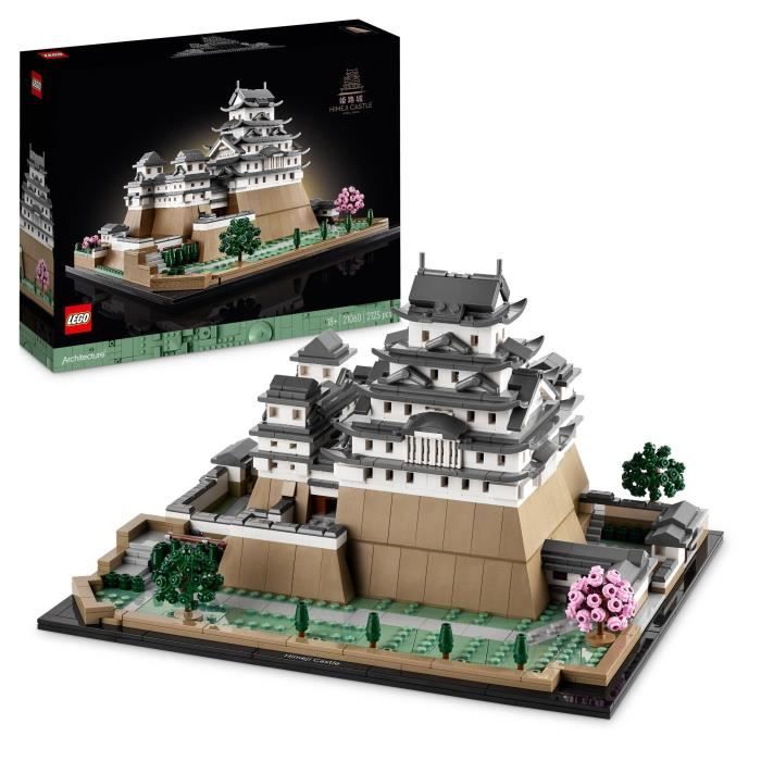 LEGO Architecture 21060 Himeji Castle, Model Building Kit for Adults Fans of Japanese Culture