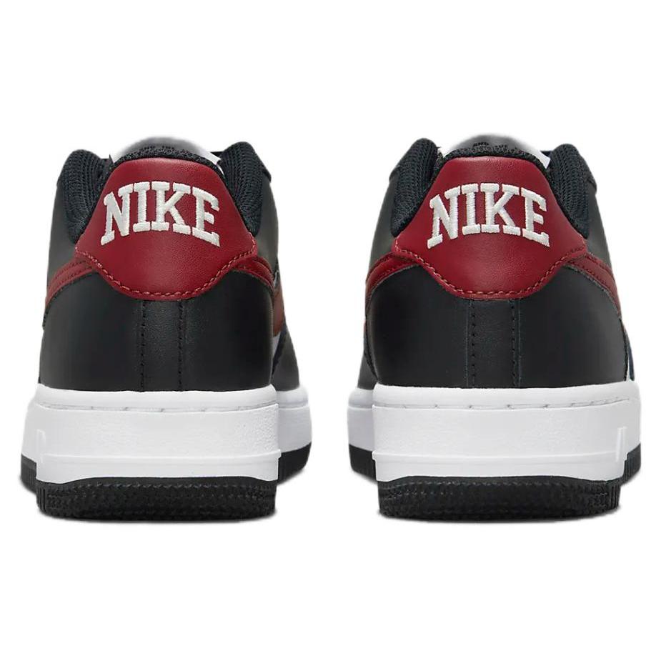 New Nike Air Force 1 GS Black Dark Team Red FZ4351-001