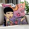 Brand Tokidoki Cushion Cover Cushion Cover Set 4Pcs 50X50 45X45 40X40 Pillowcase Decorative Sofa Home Decor