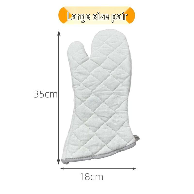 Ruhan Thickened & Lengthened Heat Resistant Oven Mitts