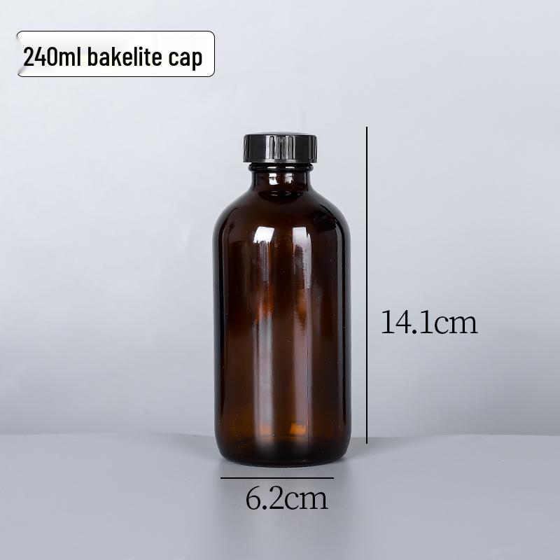 Brown Glass Spray Bottle 500ml/1000ml: Multi-Specification Lotion & Essential Oil Dispenser