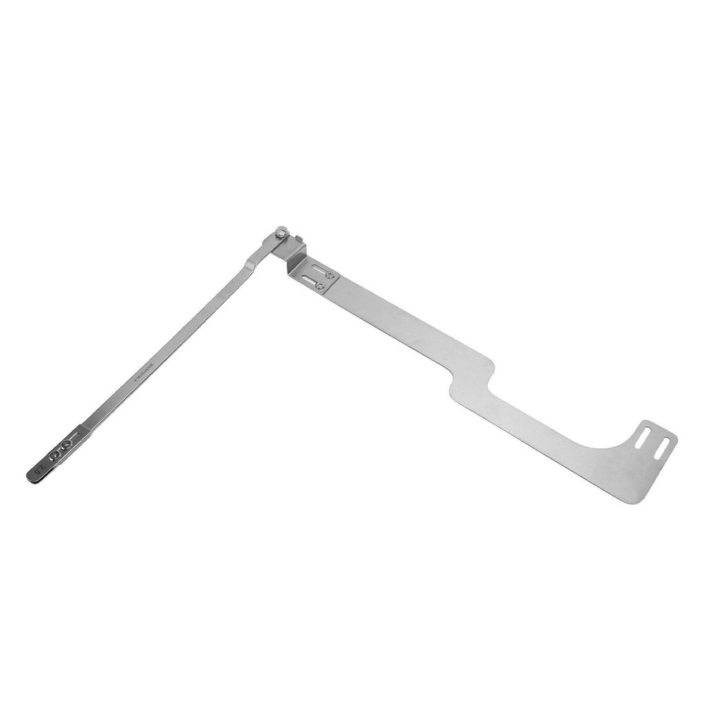 Nähmaschinen-Hilfs-Fixier-Quilt-Führung Mehrfach verstellbarer Edelstahl-Nähfuß mit