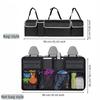 Oxford Cloth Vehicle Organizer Box Multifunctional Car Interior Organizer  Back Seat