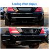 Manshi Chrome Add-On for Mercedes S600L, S350, S400, S500 Rear Bumper Strip