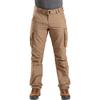 DECATHLON FORCLAZ TRAVEL100 Hiking Durability Solid Color Slim Cargo Pants Men's Brown