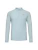 EIDER Ice-Long Men'S Long-Sleeve Zip-Up T-Shirt_Light Mint
