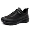 Men's shoes Four seasons comfortable platform rotating button sports shoes men's city outdoor casual shoes hiking hiking shoes