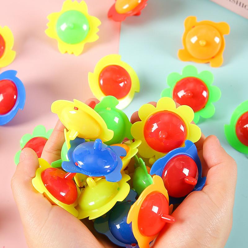 Traditional Plastic Spinning Top Toy For Kids And Educational Play