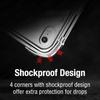 Silikon Stoßfest Transparentes TPU Case Für iPad Pro11 M4 2024 ipad10 9 8 7 Case pro12.9 Tablet Rückseite Für Air 5 4 3 pro13