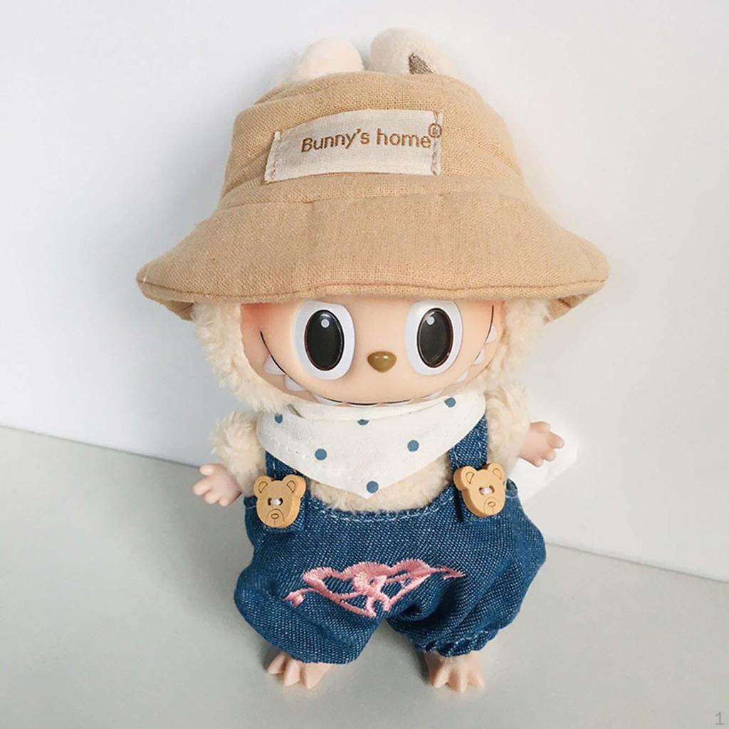 17 cm Plush Doll Clothes Stuffed Animals Accessories Fashion Photo Props DIY