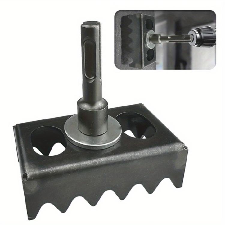 86 Type Square Hole Cutter Carbon Steel Construction Tool For Efficient Electrical Box Mounting Operations