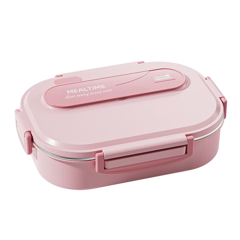 Microwaveable 316 Stainless Steel Insulated Bento Lunch Box for School Girls & Office Workers