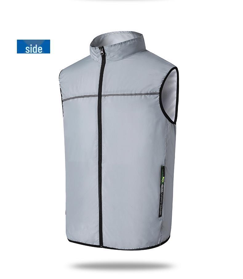 Summer Cooling Vest: Cross-Border Japan-Korea Style, Sleeveless, Heatstroke Prevention, Ideal for Outdoor Activities and Fishing.