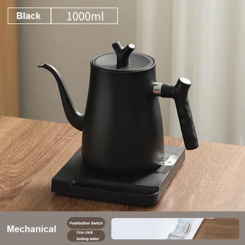 

1L Large Capacity Electric Coffee Pot Household Touch Control Boiling Water Teakettle 304 Stainless Steel Electric Kettle