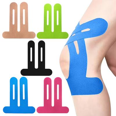 3/6/12Pcs Pre-Cut Knee Kinesiology Tape Waterproof Breathable Latex-Free Knee Support & Stability Tape