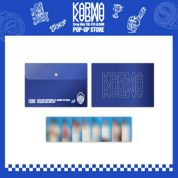 

Предзаказ Stray Kids POP-UP Store KARMA ПВХ-косметичка