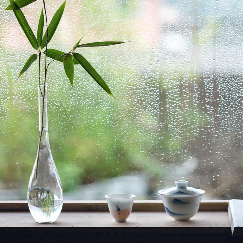 Porcelain Jade Mud Gaiwan Hand-painted Sancai Covered Bowl Chinese Kung Fu Tea Set Blue and White Teaware Teacups Tea Ceremony