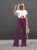 Winter New Solid Velvet Casual Fashion Personality Women's Pants Trendy Brand Casual