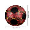 1PC Lamine Yamal Génie taille 5 ballon de football PrahaBallon de football en salle Coloré Tous les âges Cousu à la machine PVC Prêt pour la compétition Durable Haut rebond