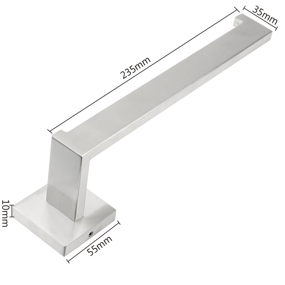 Roll paper Hanger Stainless Steel Towel Holder Household Storage Towel Rack Bathroom Organizer Wall Mounted