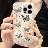 Zhitai Butterfly Frosted Laser Case for iPhone 13/14/15 Pro/16/12 Pro Max