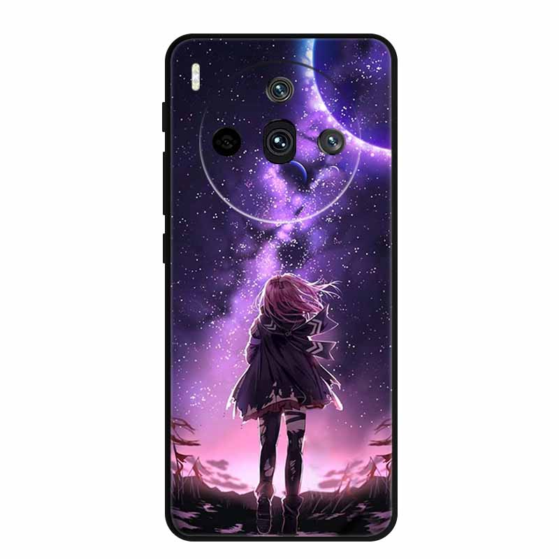 For ZTE nubia Z60S Pro Case Z60SPro Black Silicone Soft Back Cover Case For ZTE Nubia Z60S Pro Phone Case 6.78" Protective Shell